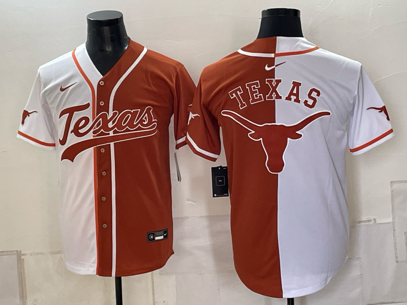 Men 2026 Texas Longhorns blank white Nike NCAA Jersey 0924002->boston red sox->MLB Jersey